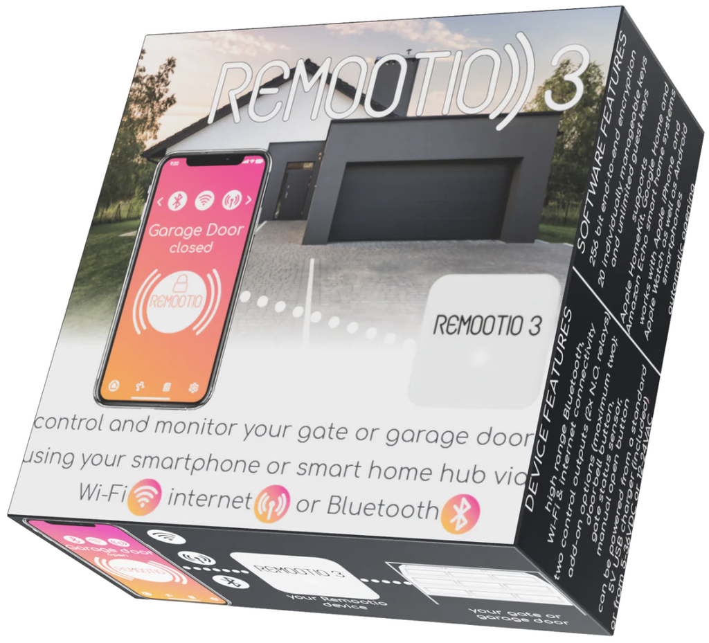 Remootio 3 - Smart Gate & Garage Door Controller | ريموتيو 3 - جهاز التحكم الذكي بالبوابات وأبواب الكراج