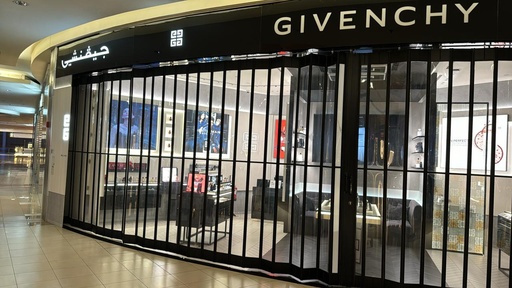 Aluminum Polycarbonate Side Folding Door (SHC)